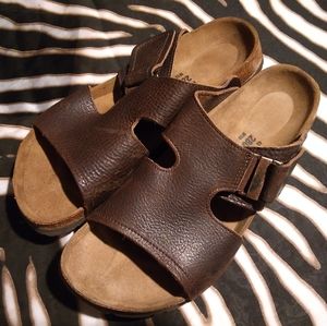 Betula by Birkenstock Men's Leather Footbed Sandals 43 10